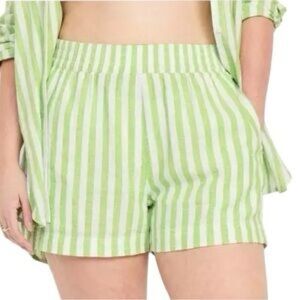 Old Navy NWOT High Waisted Striped Shorts Sz S